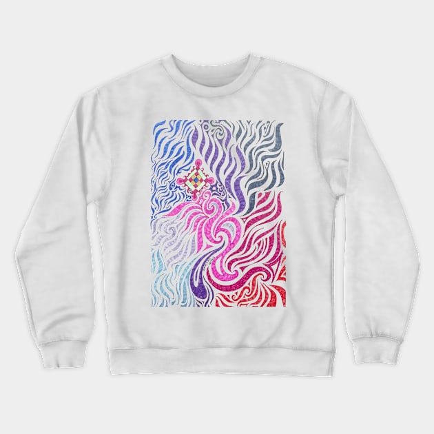 Kite in an Updraft (no background) Crewneck Sweatshirt by Barschall